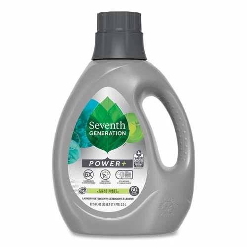Seventh Generation® Power+ Laundry Detergent, Clean Scent, 87.5 Oz Bottle - Image 2