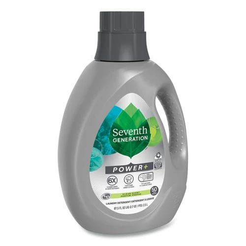 Seventh Generation® Power+ Laundry Detergent, Clean Scent, 87.5 Oz Bottle - Image 6