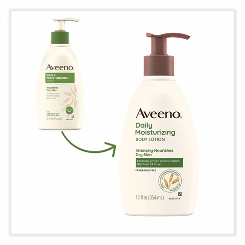 Aveeno® Active Naturals® Daily Moisturizing Lotion, 12 Oz Pump Bottle - Image 5