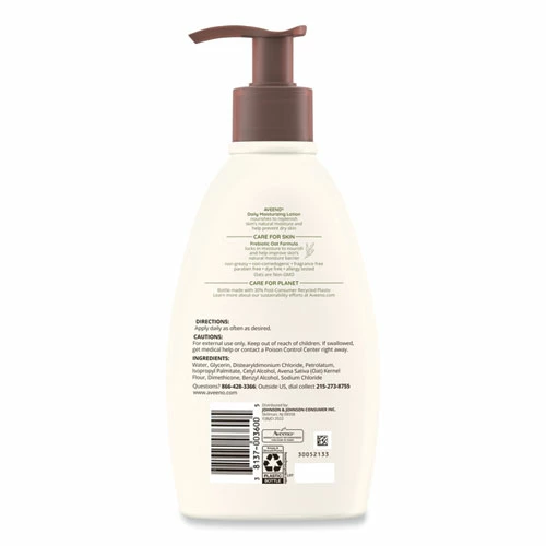 Aveeno® Active Naturals® Daily Moisturizing Lotion, 12 Oz Pump Bottle - Image 7